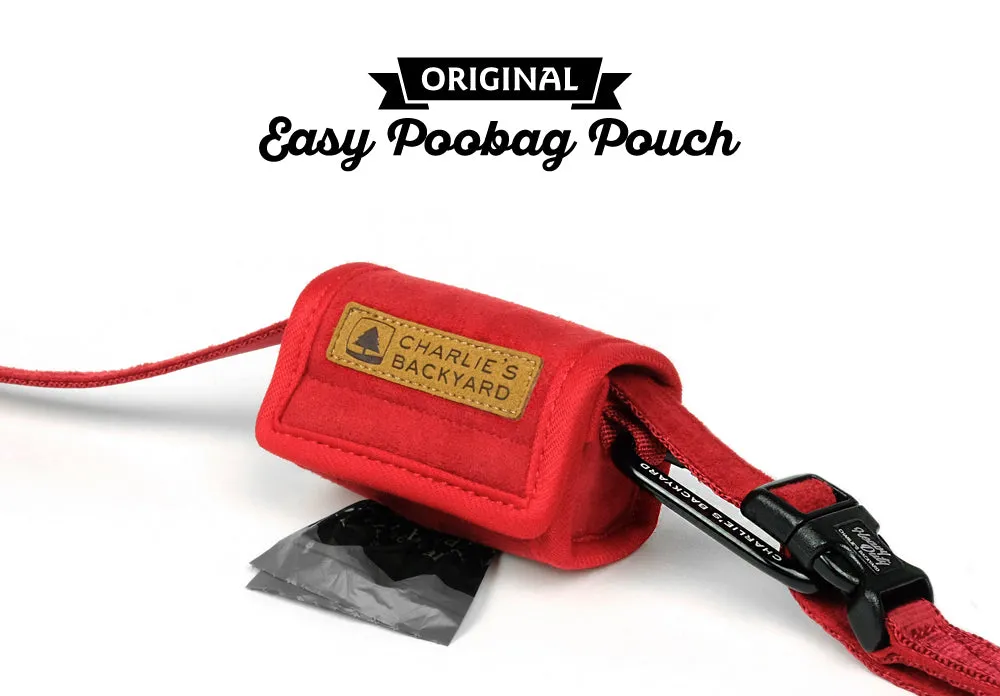 Easy Dog Poo Bag in Red