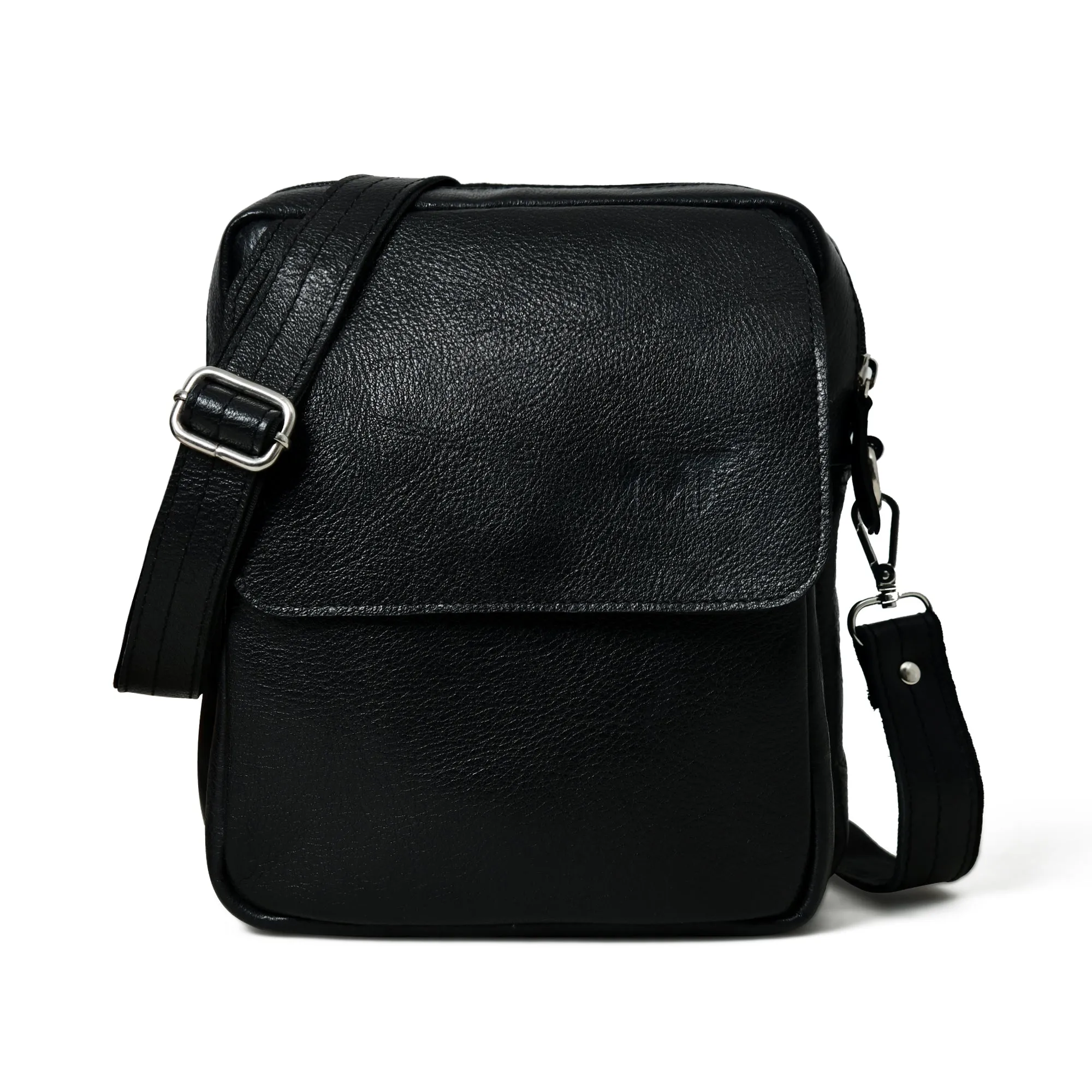 Enzo Black Side Messenger