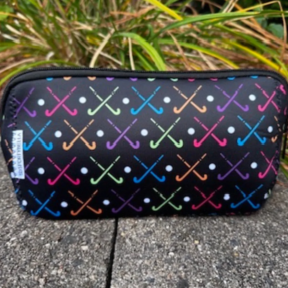 Field Hockey Cosmetic Bag