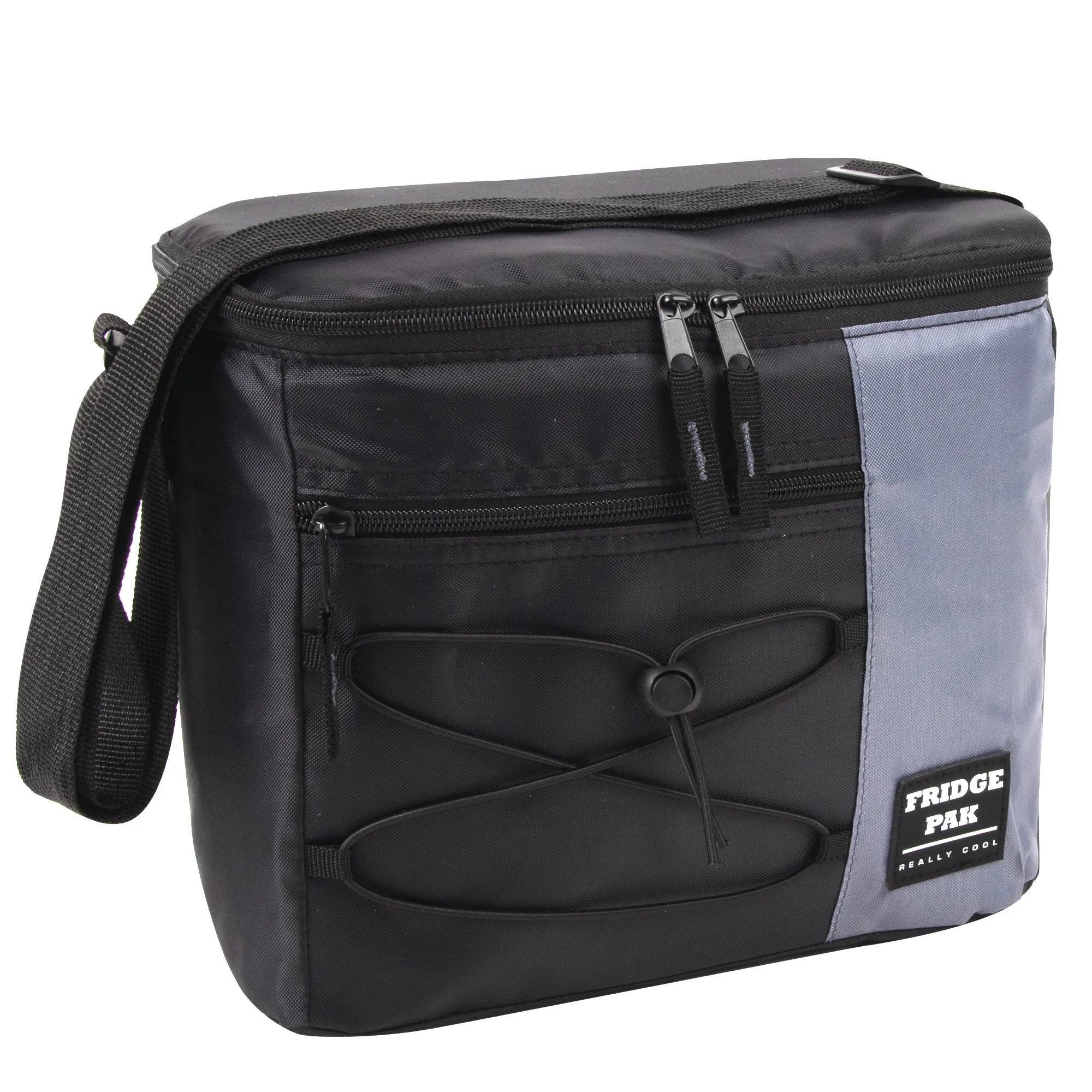 Fridge Pak 12-Can Bungee Cooler Bag - 4 Colors