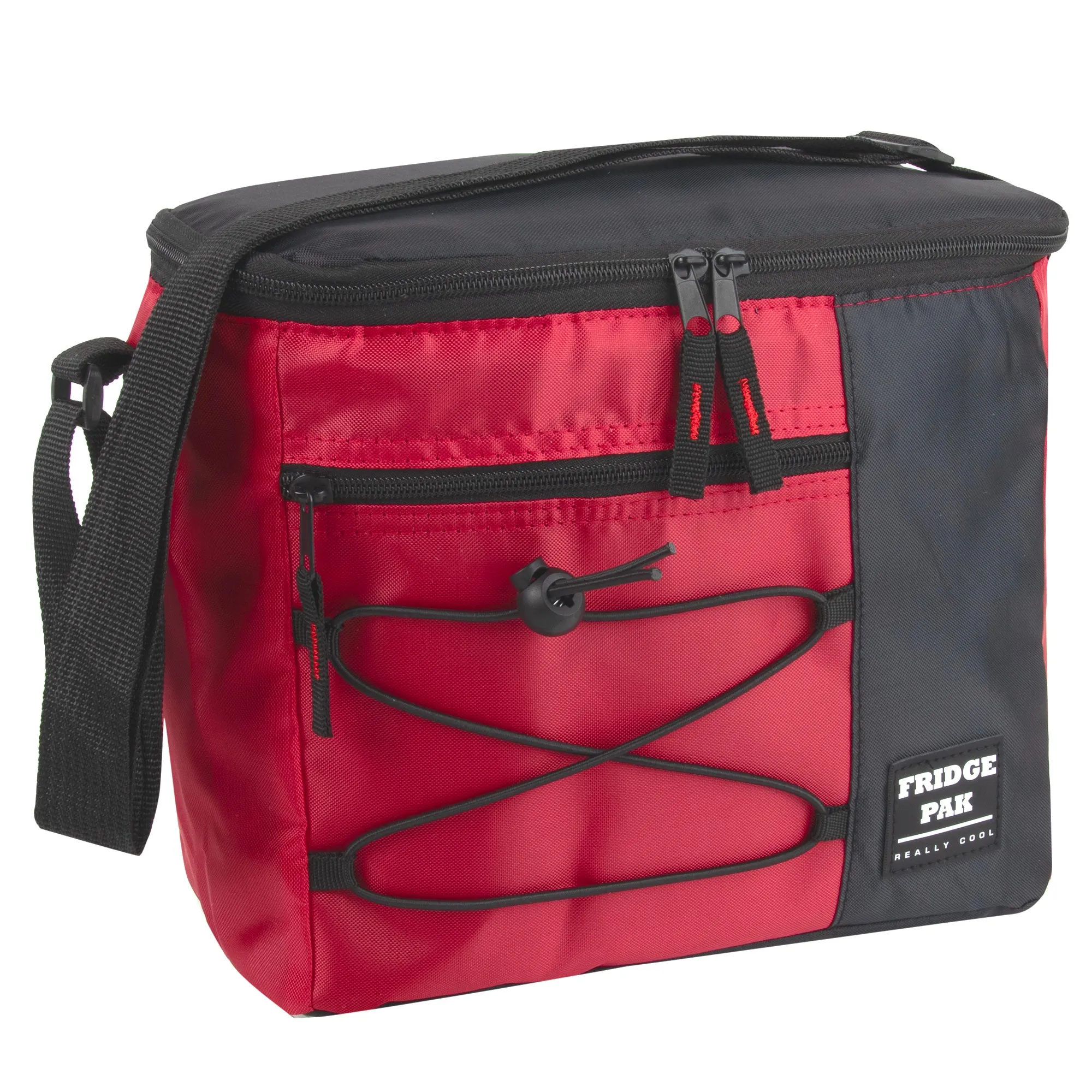 Fridge Pak 12-Can Bungee Cooler Bag - 4 Colors