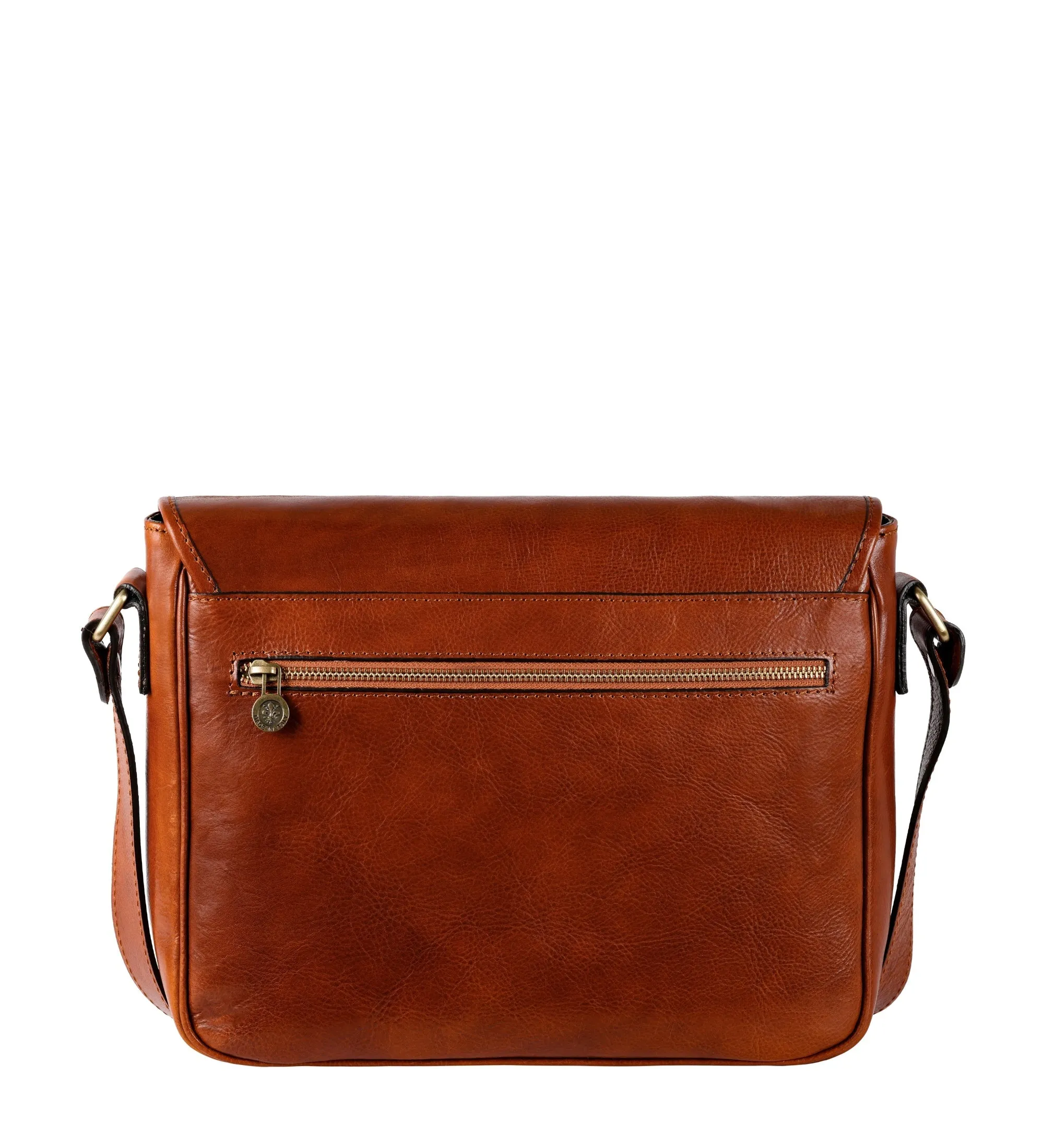 Full Grain Italian Leather Messenger Bag – The Stranger