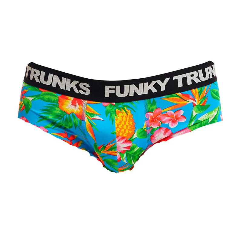 Funky Trunks - Blue Hawaii - Mens Underwear Briefs