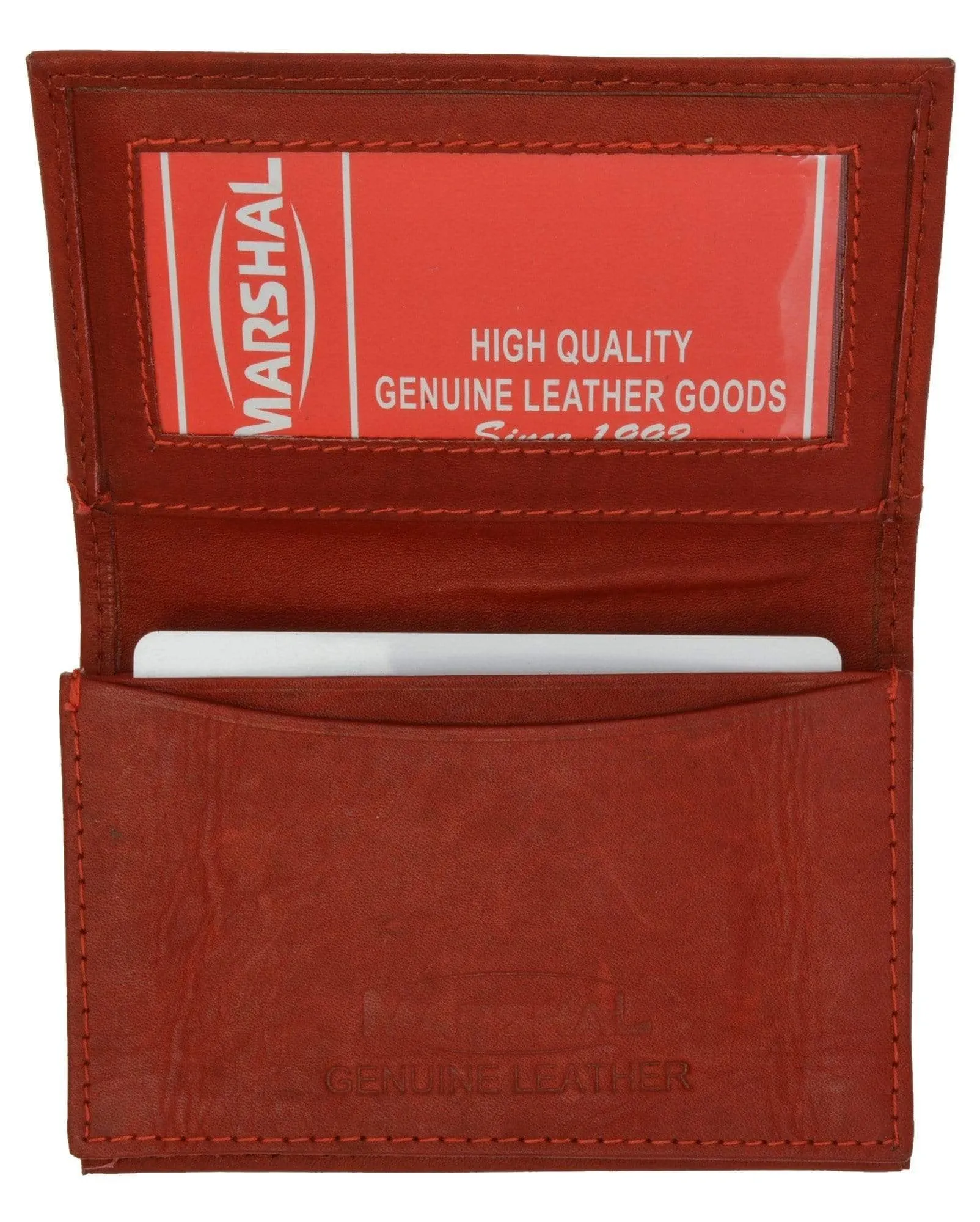 Genuine Cow Leather Business Card Holder