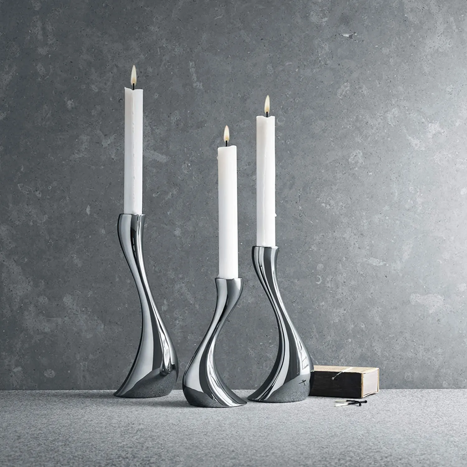 Georg Jensen Cobra Floor Candle Holder