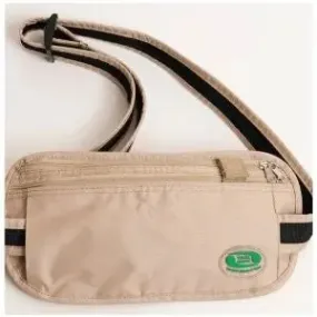 Hajj Safe - Anti-theft Hajj & Umrah Travel Waist Bag or Ihram Belt Muslim Pilgramage Bag Passport Money Purse