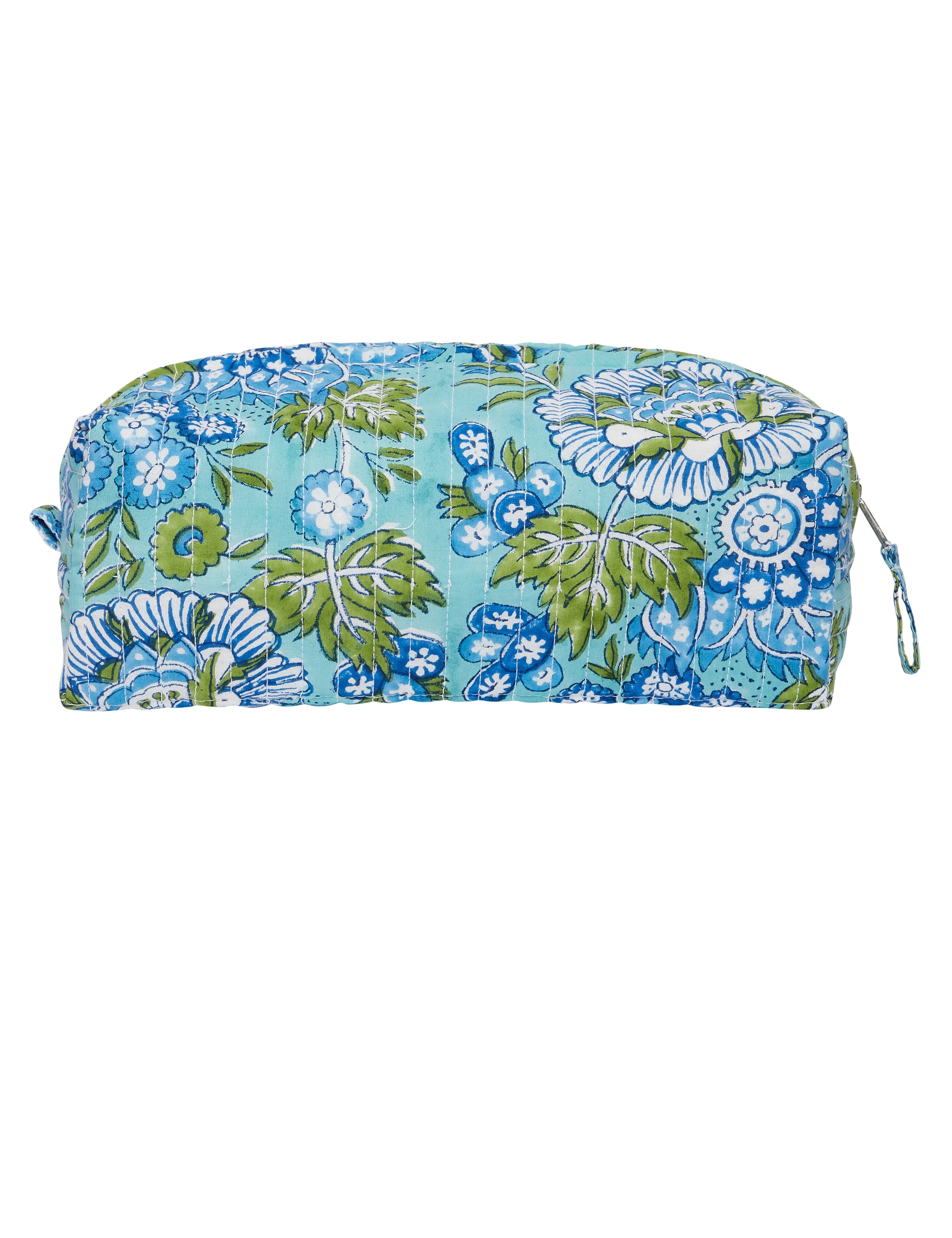 Hand Block Print Cosmetic Wash Bag Large