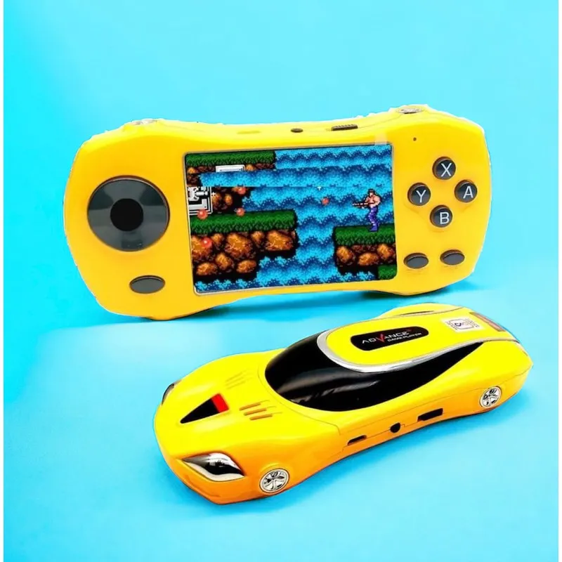 Handheld Video Game Car Console (620 Retro Games) | Assorted Colour