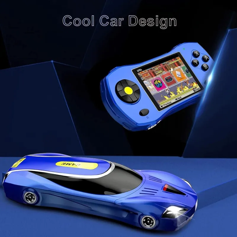 Handheld Video Game Car Console (620 Retro Games) | Assorted Colour