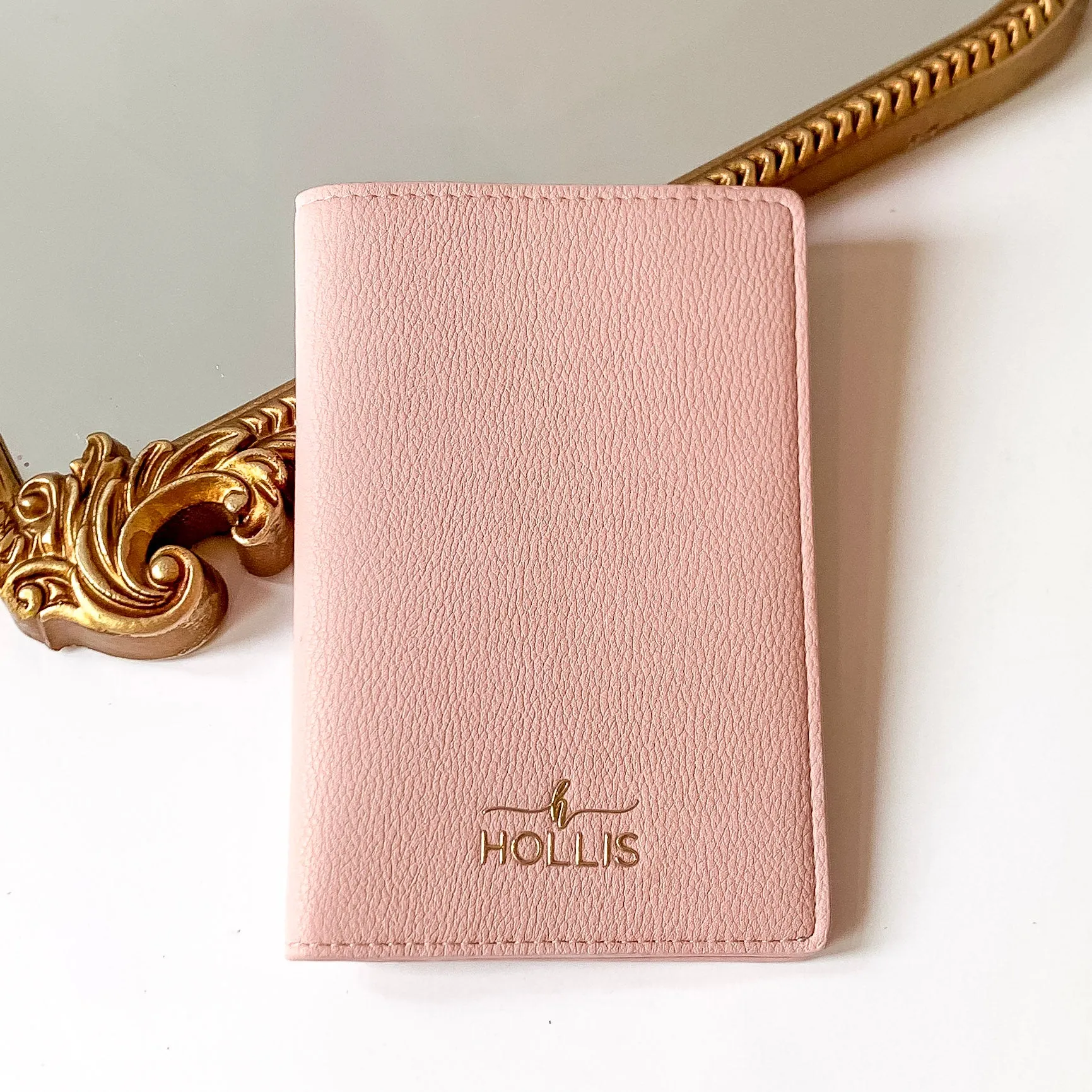 Hollis | Passport Holder in Blush