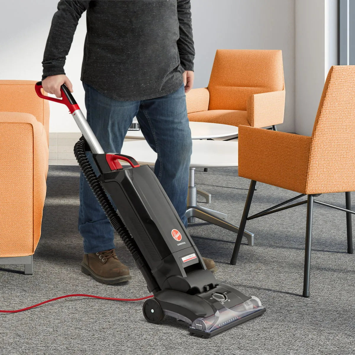 Hoover® Task Vac 2 Bagged Commercial Upright Vacuum