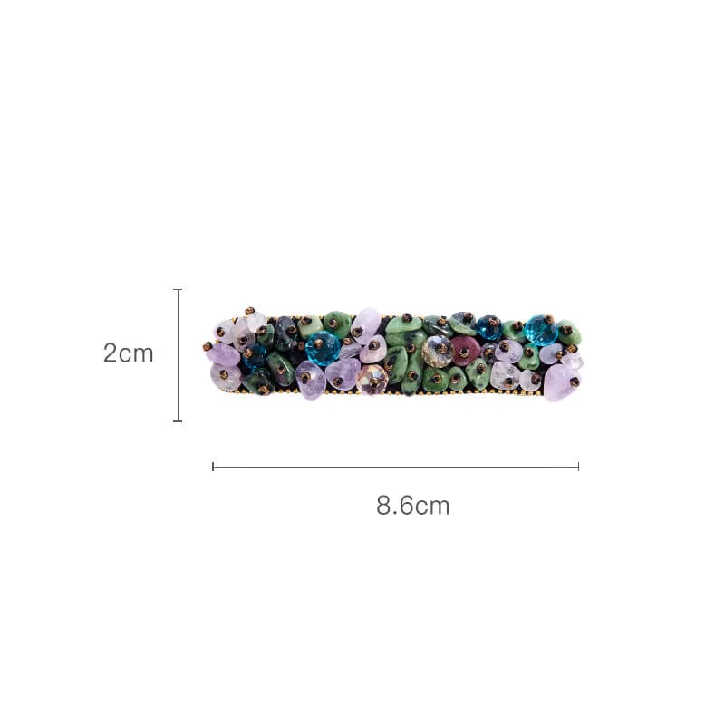 Hyacinth Medium Barrettes