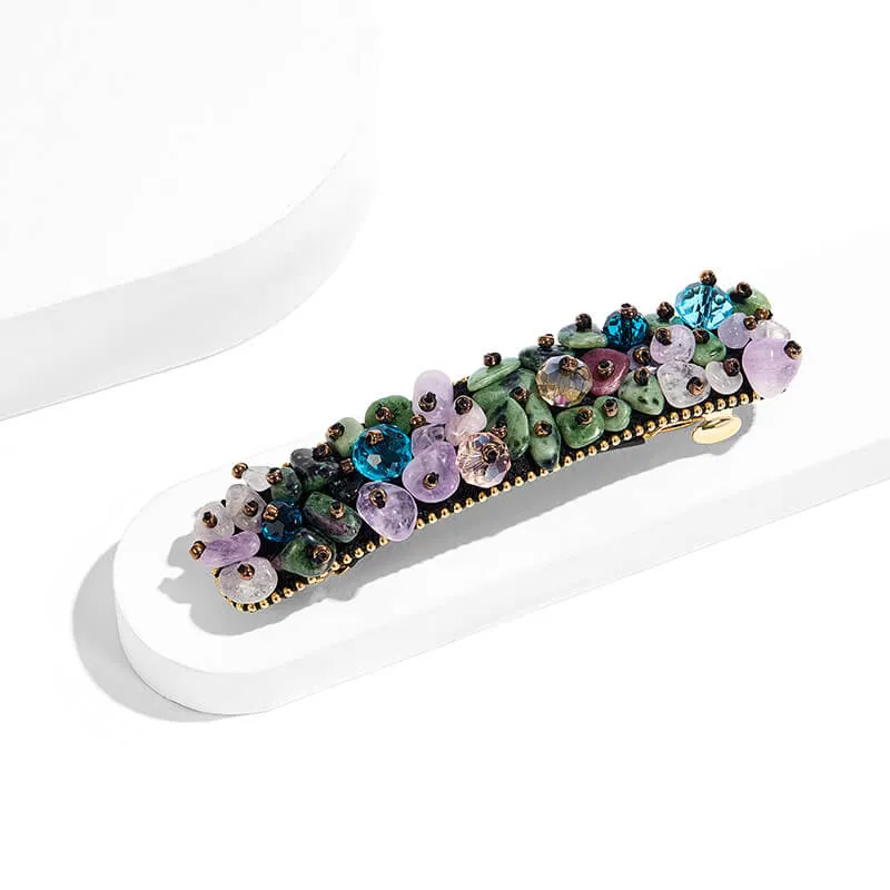 Hyacinth Medium Barrettes