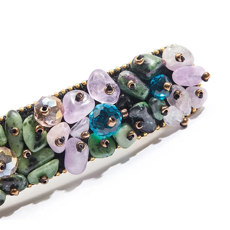 Hyacinth Medium Barrettes