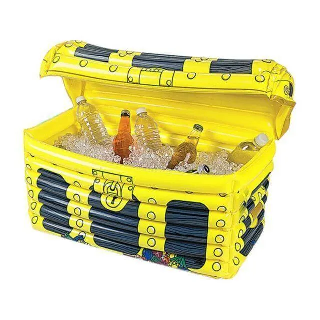 Inflatable Treasure Chest Beverage Cooler