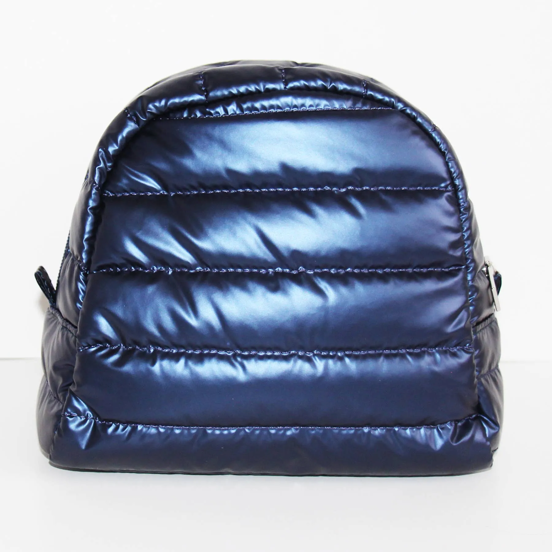 Irene Cosmetic Puffer Bag-Navy