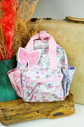 Itzy Bitzy Bag™ Toddler Backpack -Ribbons Roses