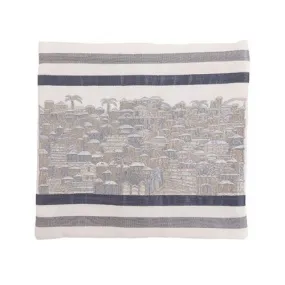 Jerusalem Silver Tallit Bag by Yair Emanuel