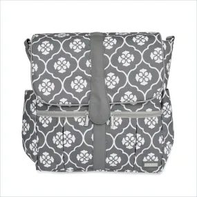 JJ Cole Backpack in Grey Floret