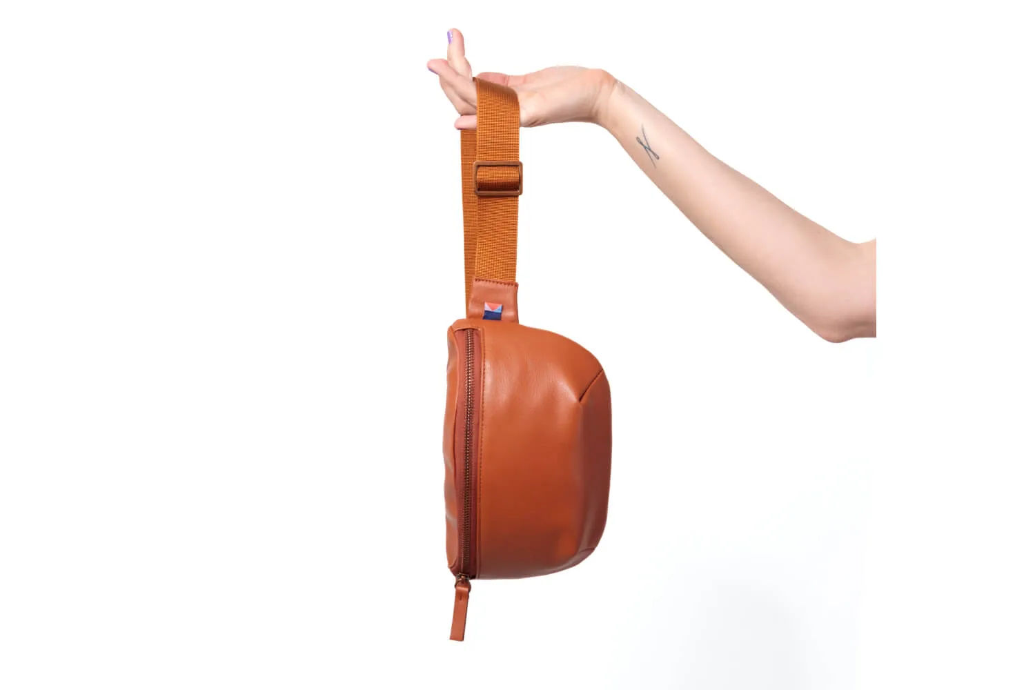 Kibou Mini Vegan Leather - Brown