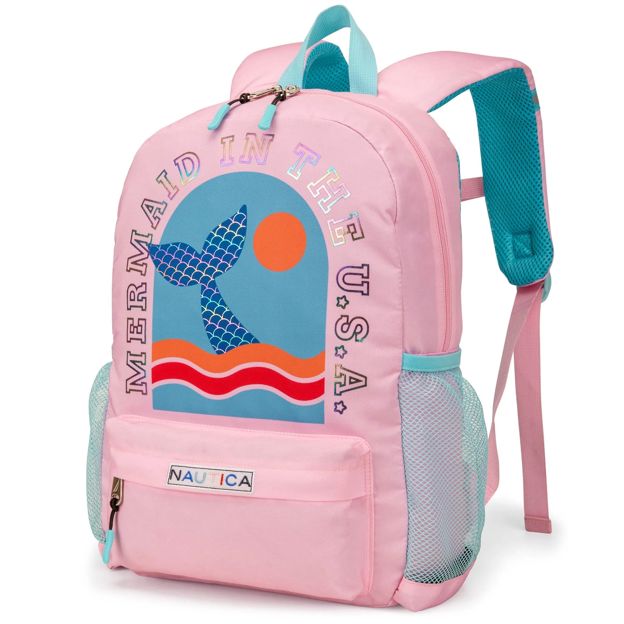 Kids Backpack for School | Mermaid Tail | 16" Tall