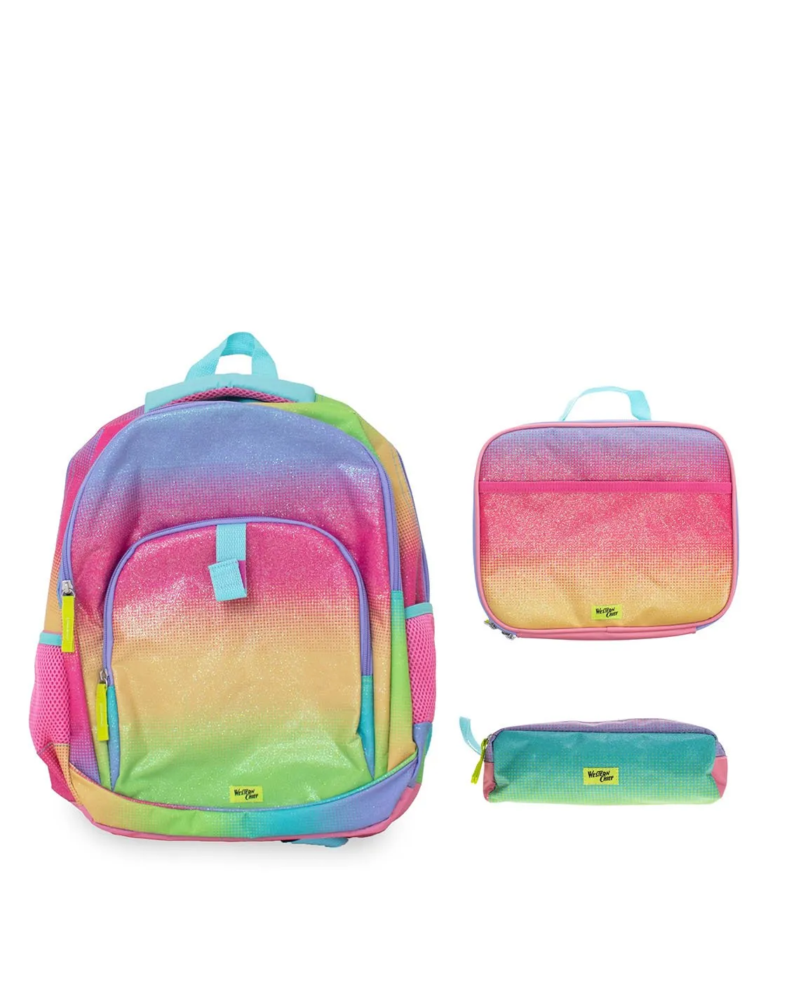 Kids Ombre Glitter Backpack - Pink