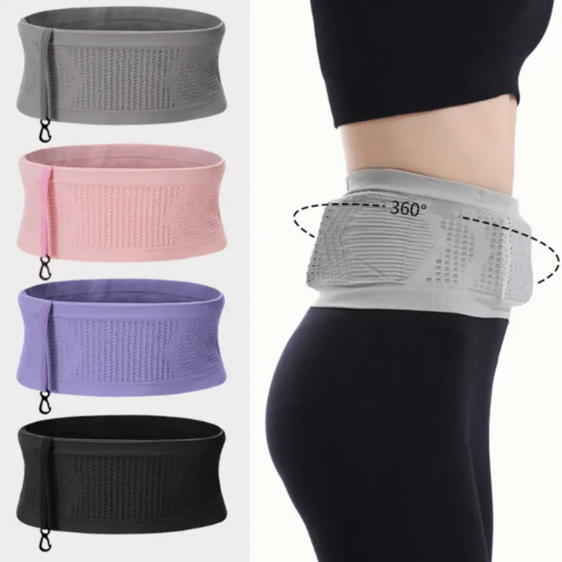 Knitted breathable waist bag - ergonomic and safe