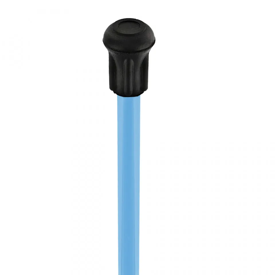 Lady Bug Lola Signature Carbon Fiber Walking Cane - 1 Ocean Blue Shaft