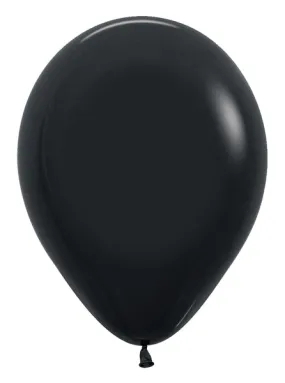 Latex Balloon Pack - Metallic Black, 11" | 100 ct.