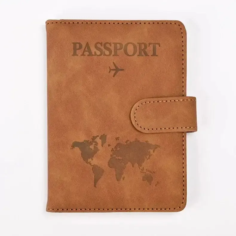 Leather Passport and Card Holder