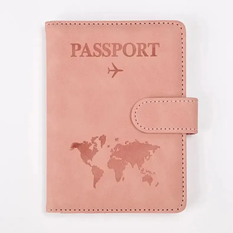 Leather Passport and Card Holder