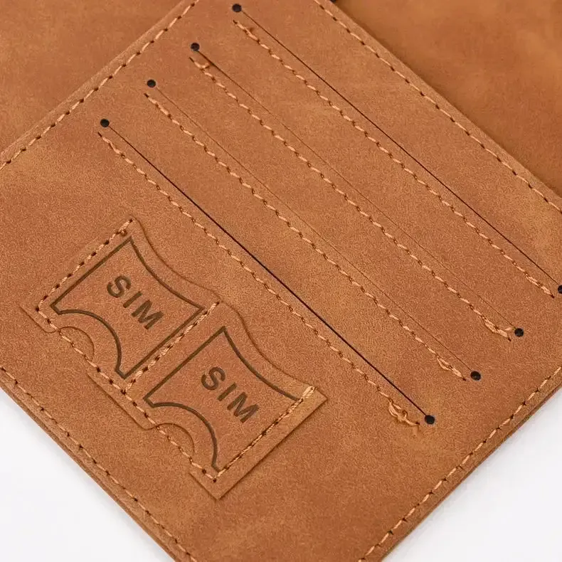 Leather Passport and Card Holder