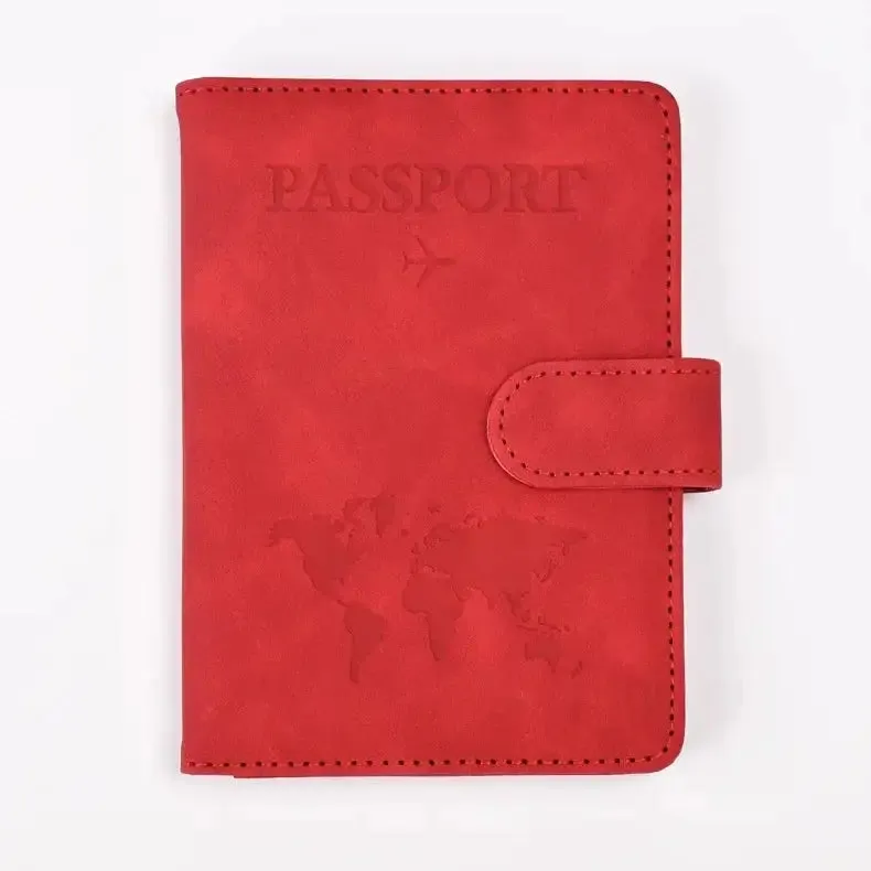 Leather Passport and Card Holder