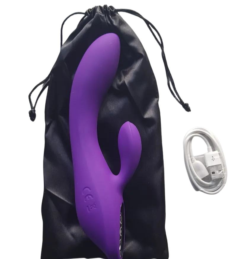 Lelos Purple Rabbit | 2 Motors Vibrator |  7 Modes | Medical Grade silicone | USB