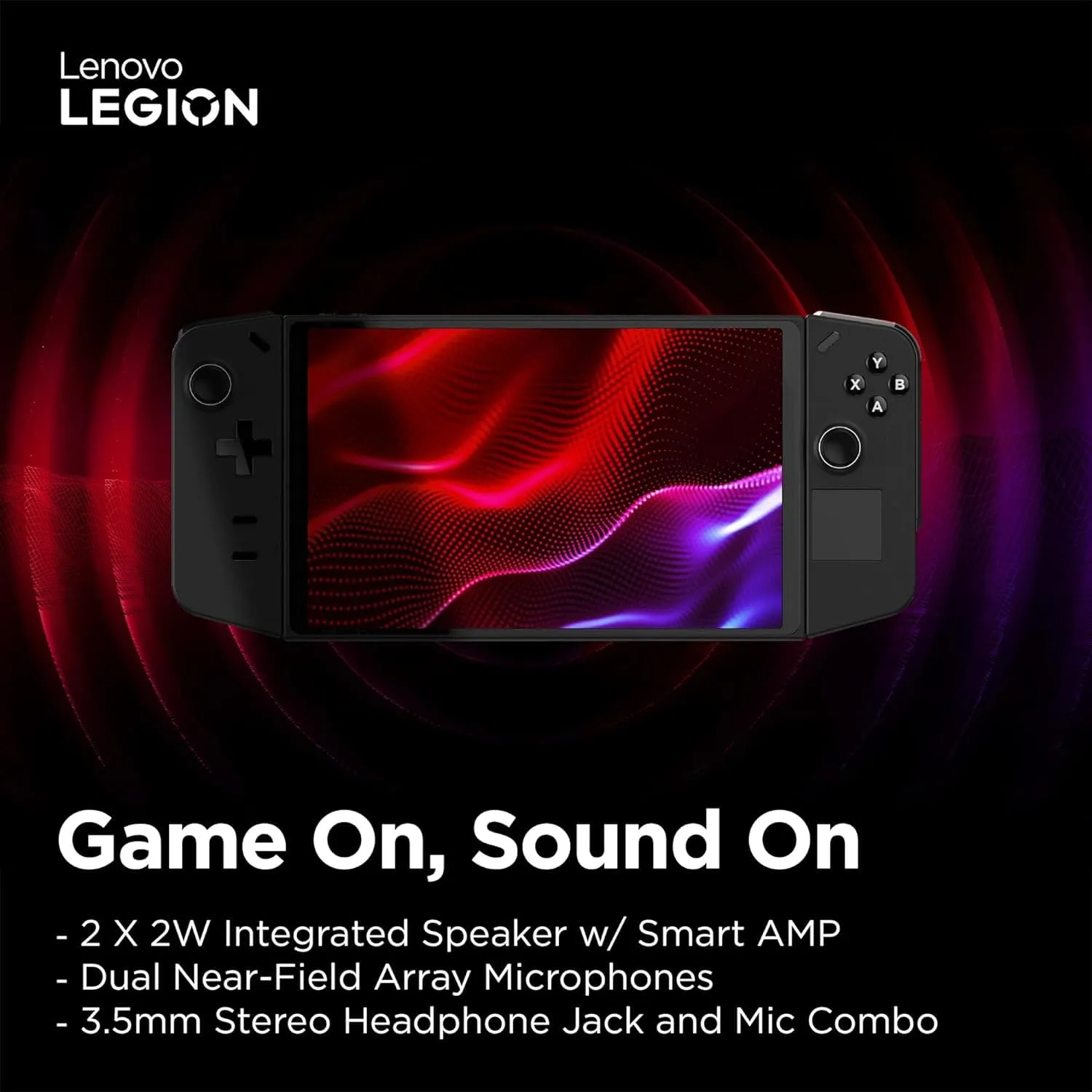 Lenovo Legion Go Handheld Gaming Console, 8.8-inch 2K Display, AMD Ryzen Z1 Extreme, 16GB RAM, 512GB SSD, Windows 11 Home