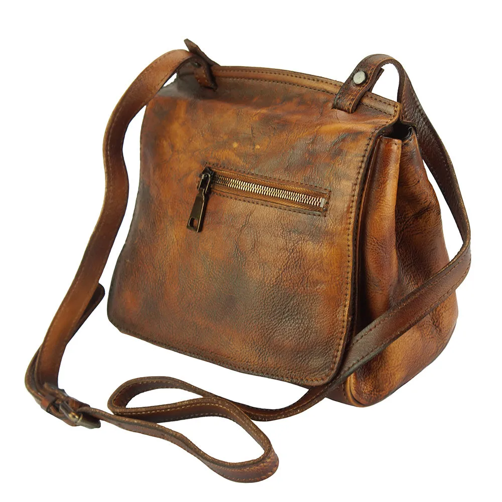 Livio leather Messenger bag