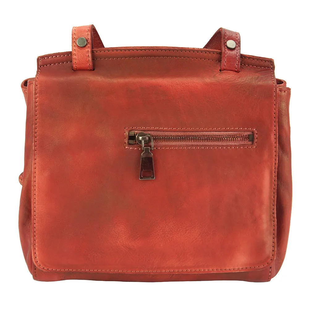 Livio leather Messenger bag