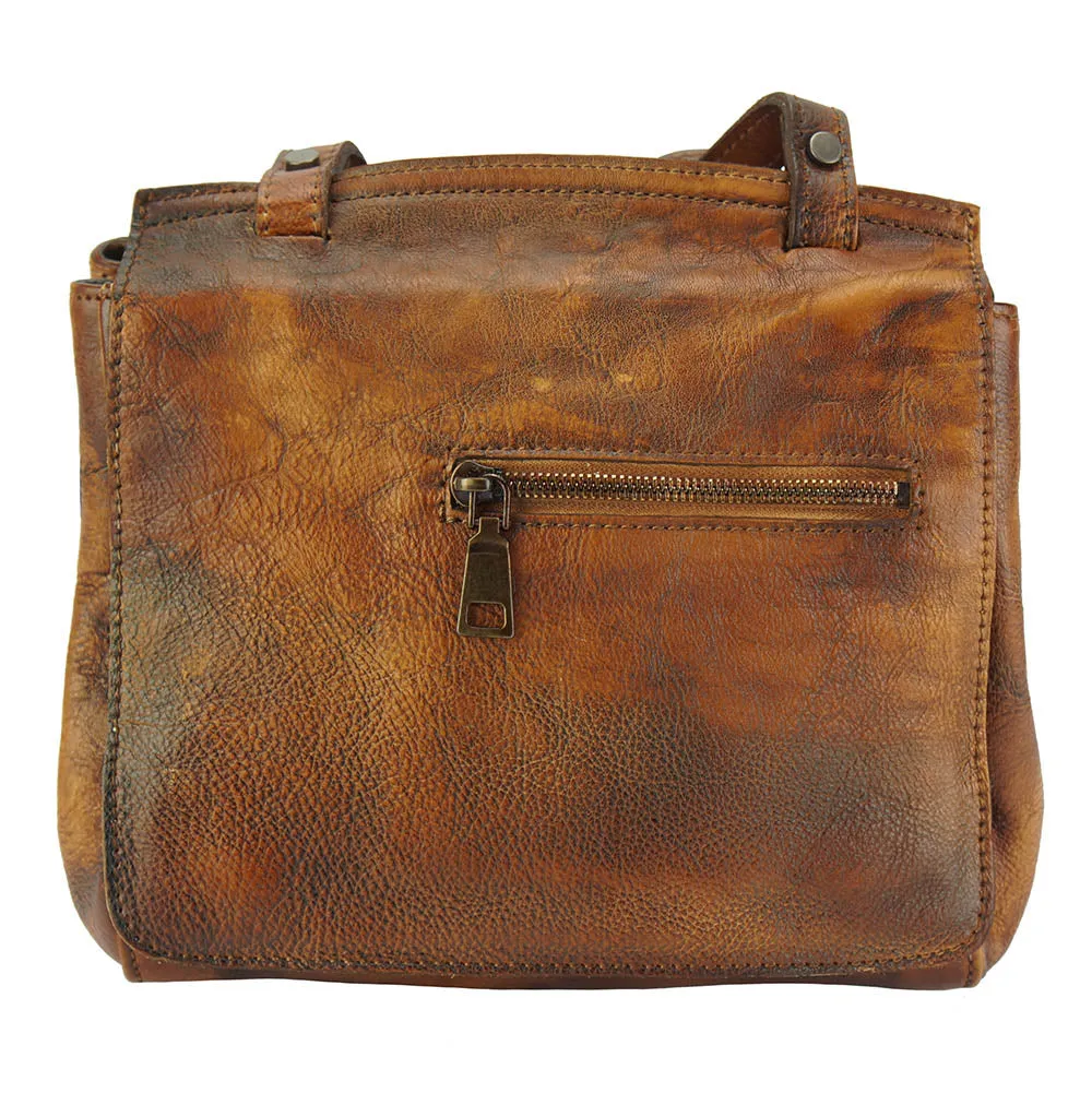 Livio leather Messenger bag