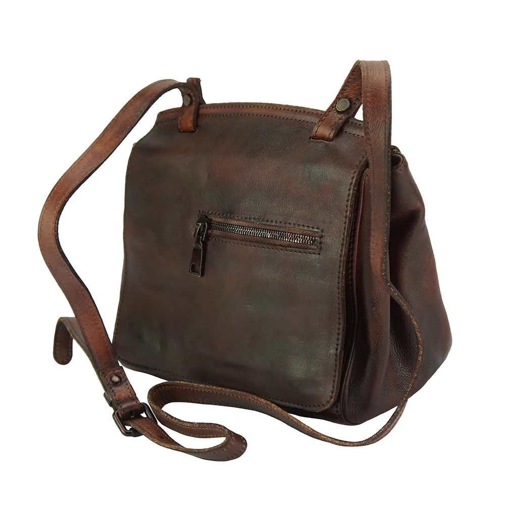 Livio leather Messenger bag