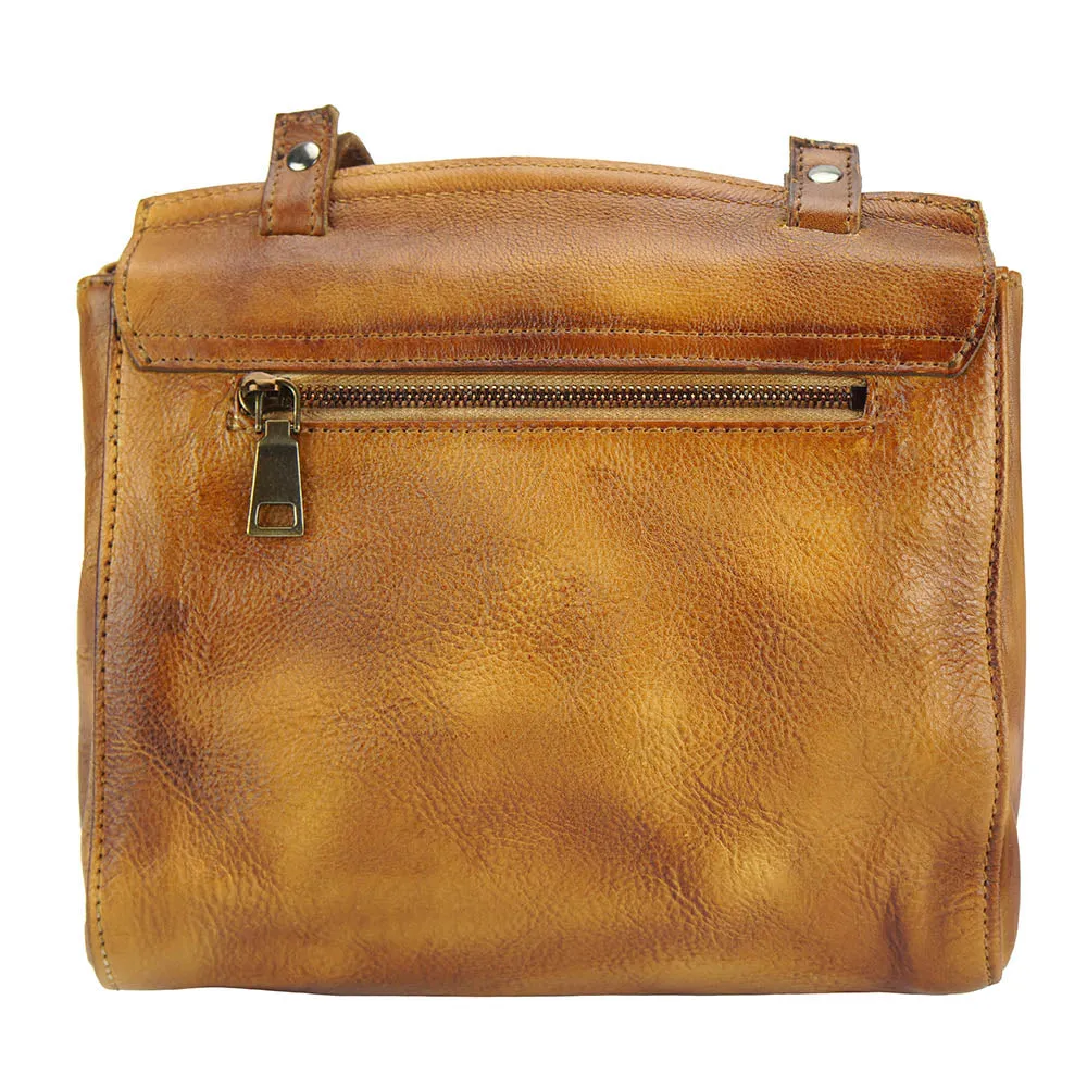 Livio leather Messenger bag