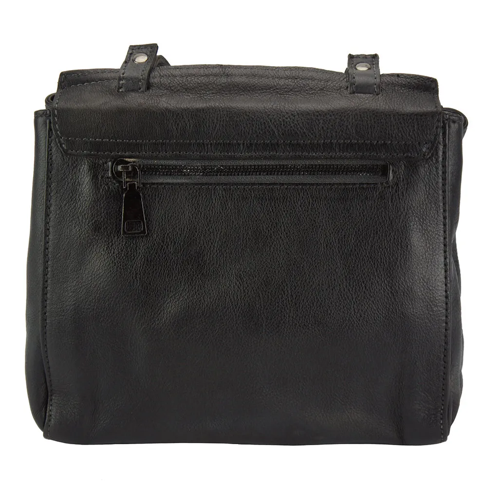 Livio leather Messenger bag