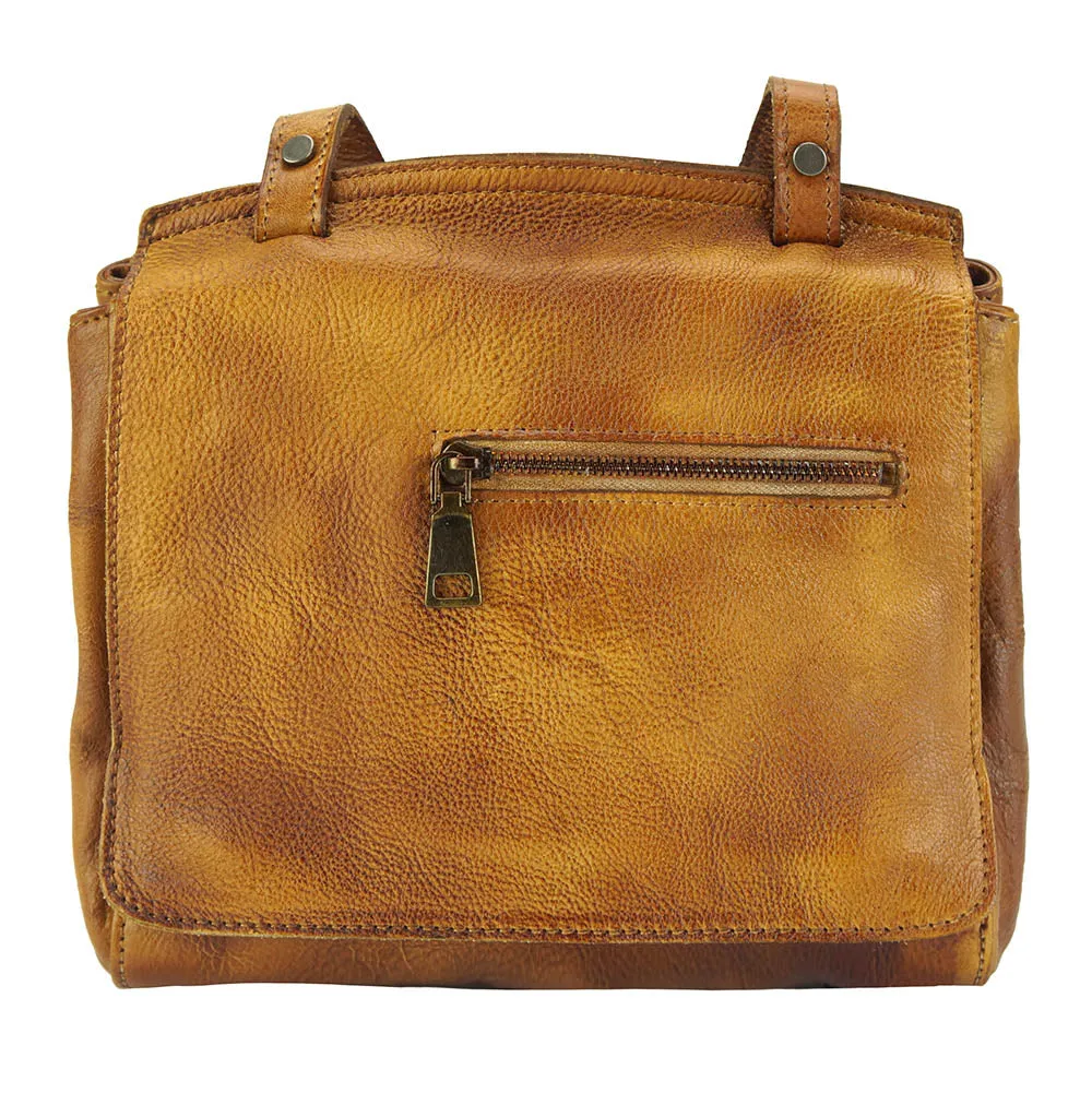 Livio leather Messenger bag