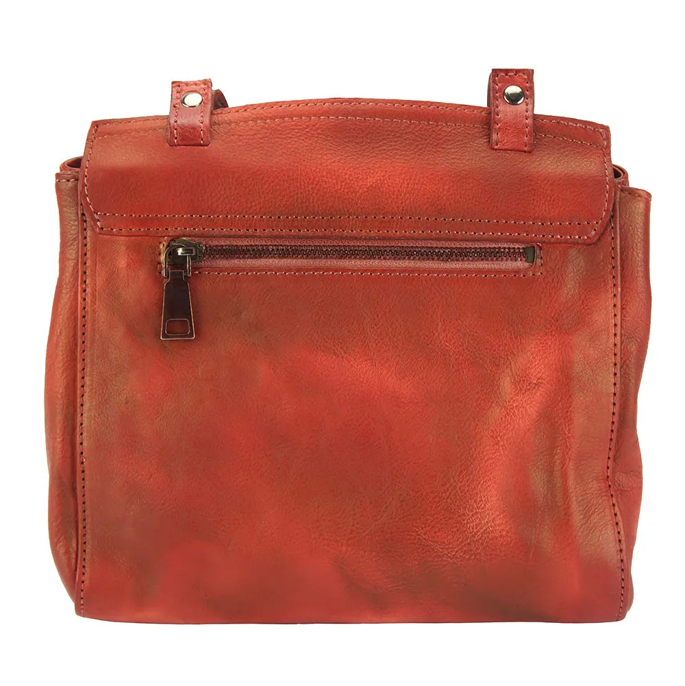 Livio leather Messenger bag