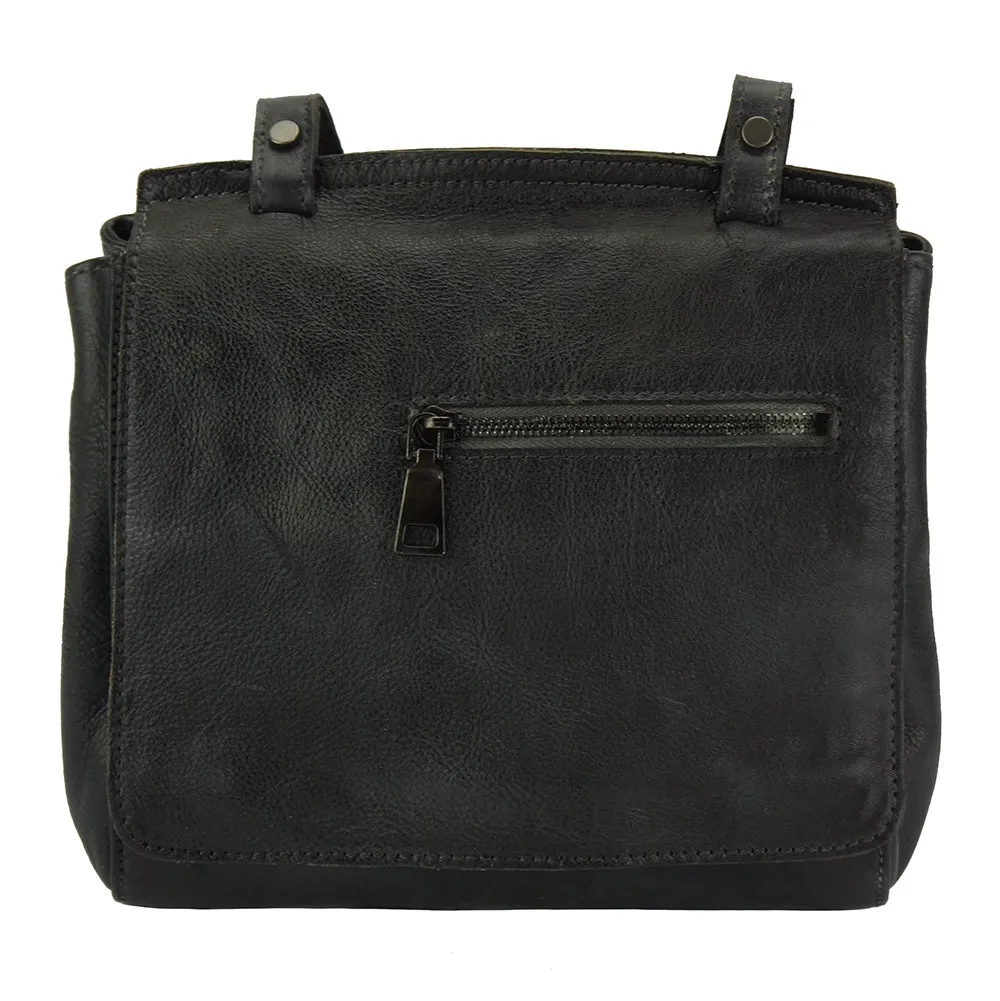 Livio leather Messenger bag