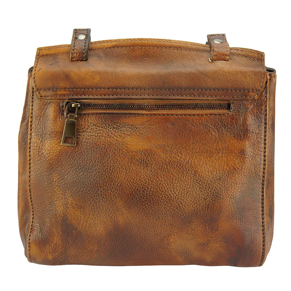 Livio leather Messenger bag