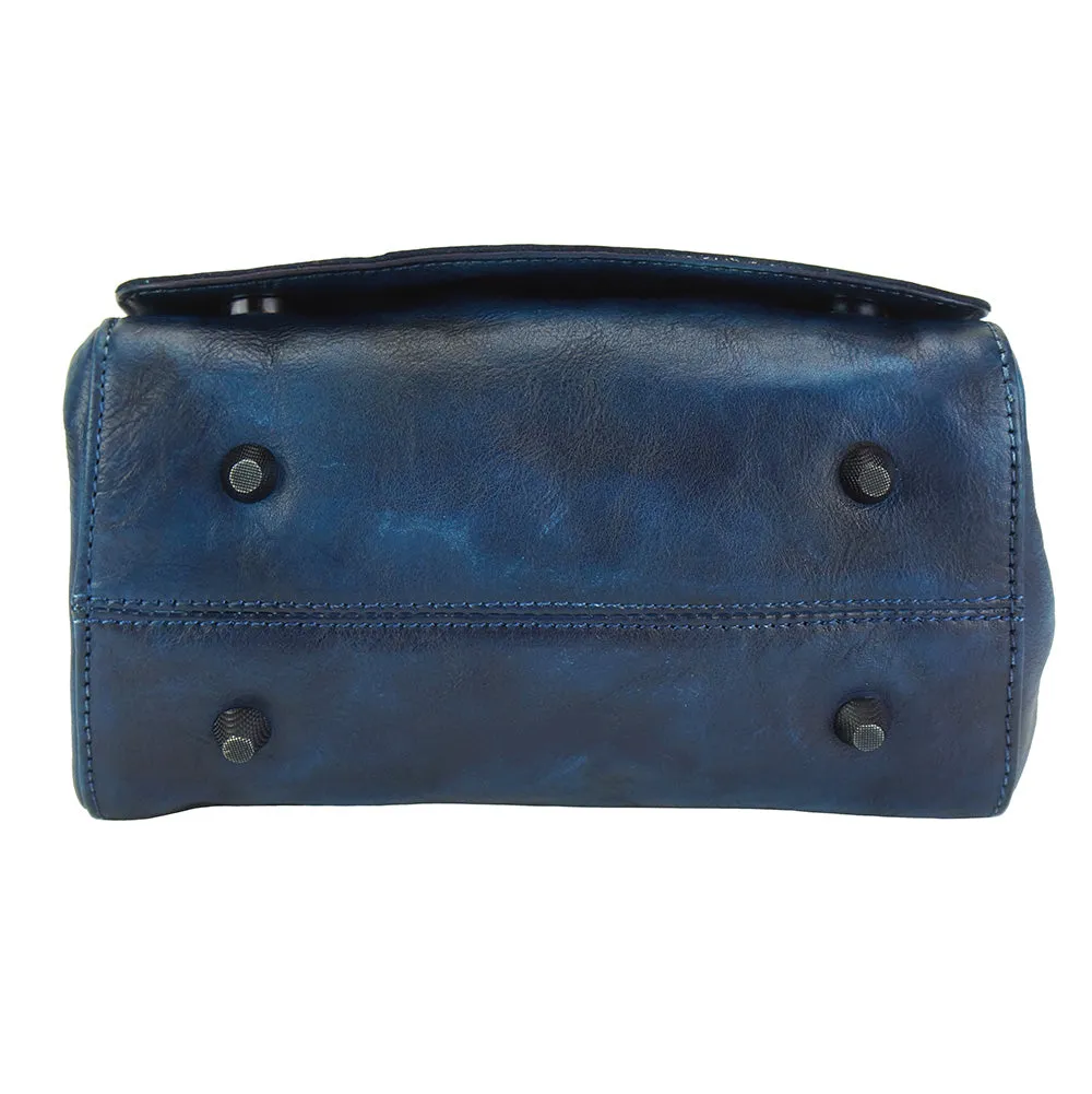 Livio leather Messenger bag