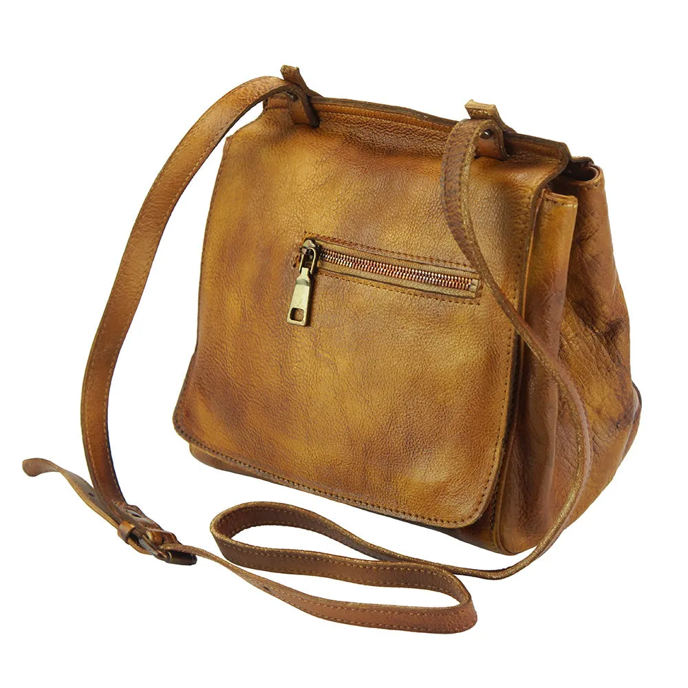 Livio leather Messenger bag