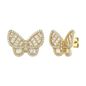 Louise Butterfly Soulmate Stud Earrings