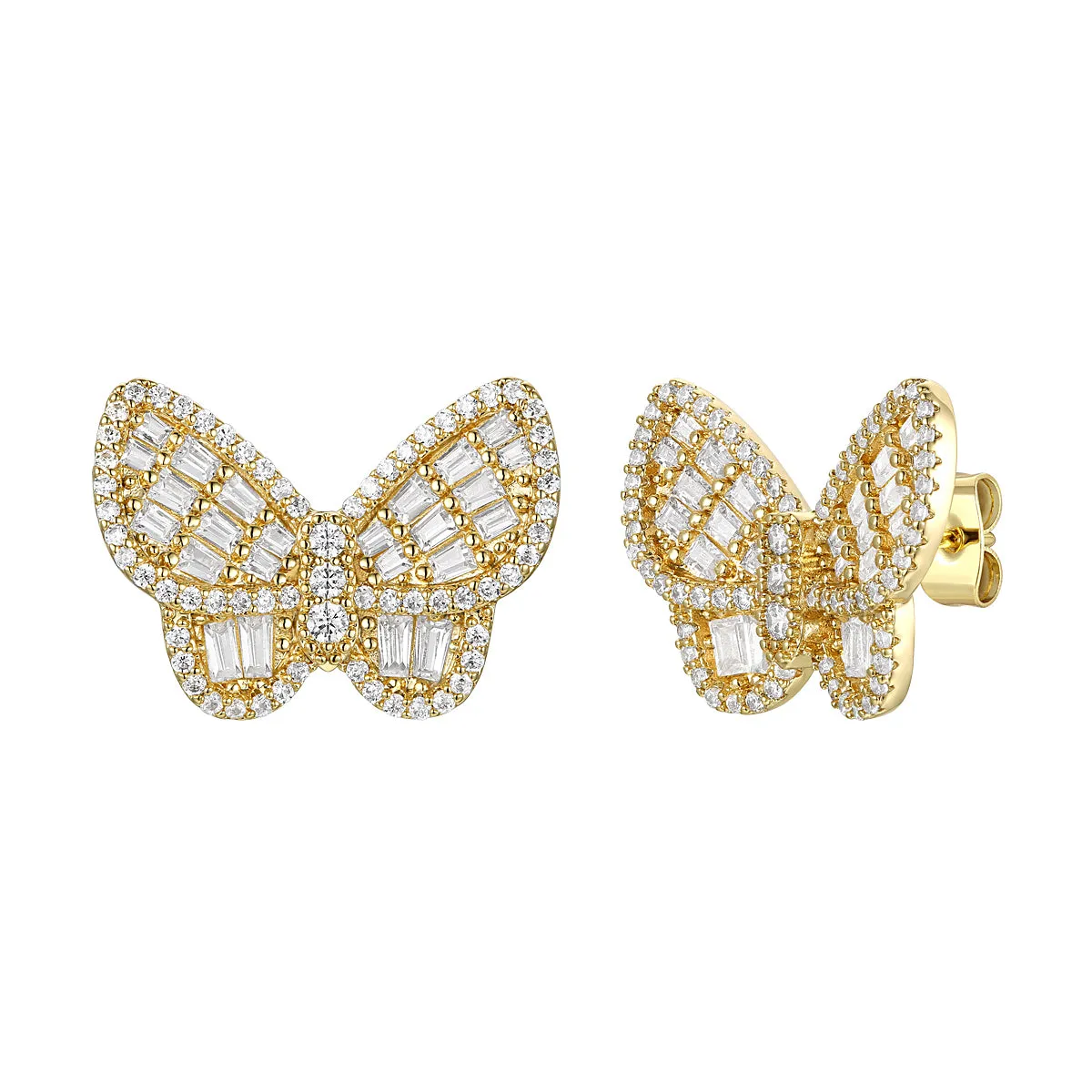 Louise Butterfly Soulmate Stud Earrings