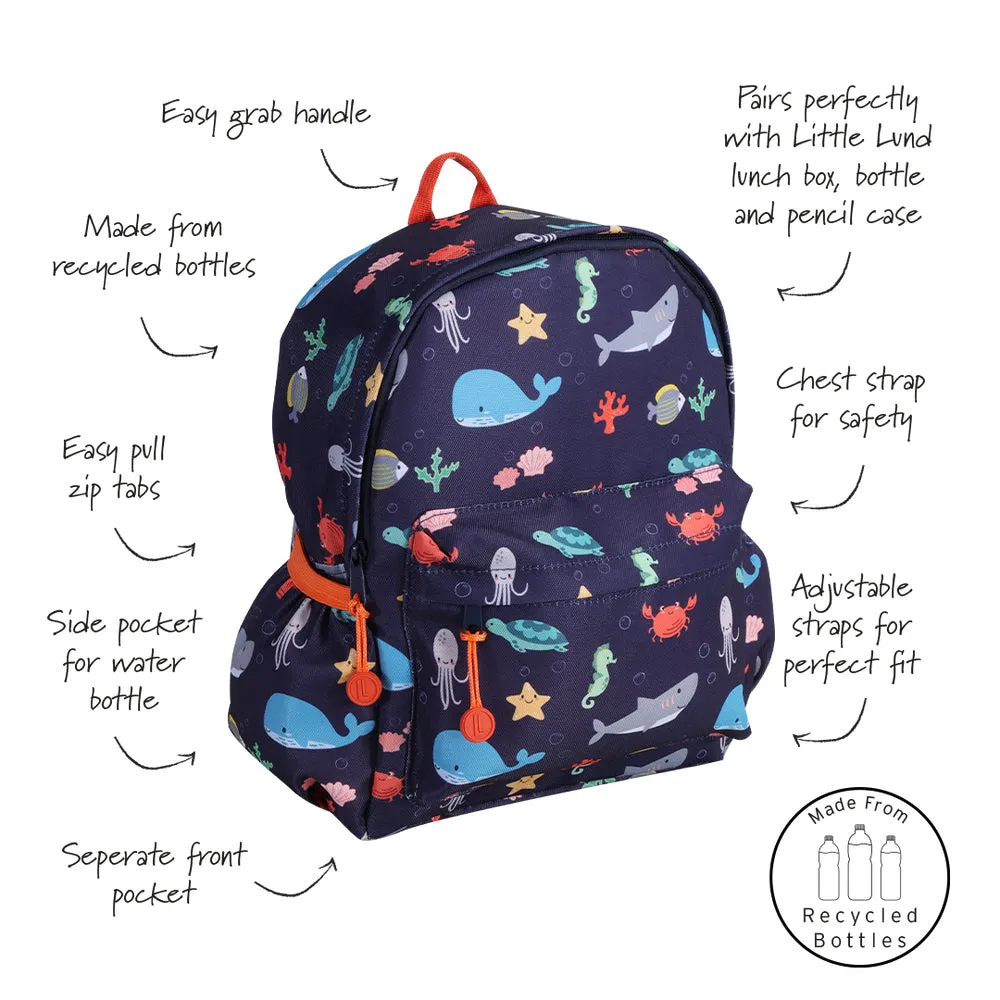 Lund London Little Lund Backpack - Ocean